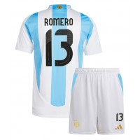 Argentina Cristian Romero #13 Fotballklær Hjemmedraktsett Barn Copa America 2024 Kortermet (+ korte bukser)